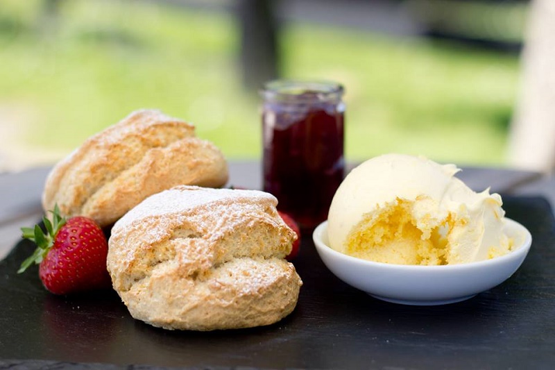 Cream tea Dartmoor Devon